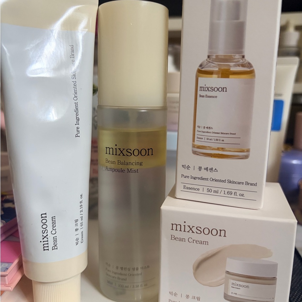 Bean Balancing Ampoule Mist - Cream/Beige Hydrating Facial Mist